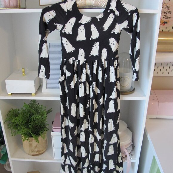 SweetHoney Ghost Leggy Romper Girl's Size 7Y GUC - Picture 3 of 5